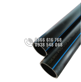 Ống nhựa HDPE đen 90